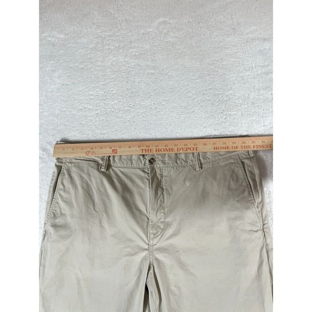 Polo Ralph Lauren Stretch Straight Fit Khaki Chino Pants Mens Sz 40x30 (42x29.5)